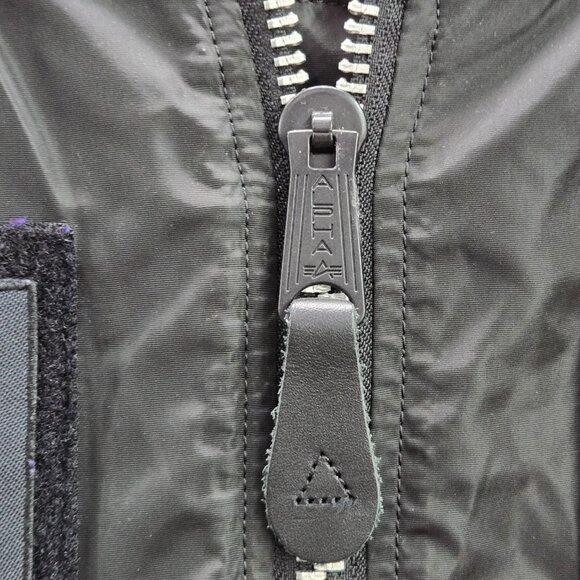 VINTAGE Alpha Industries Men Jacket M Flight Flyer MA1 Intermediate Twitch - Picture 13 of 14